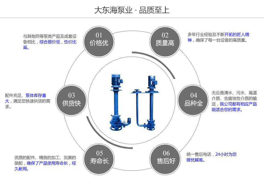 大东海泵业无堵塞液下泵质量保证图