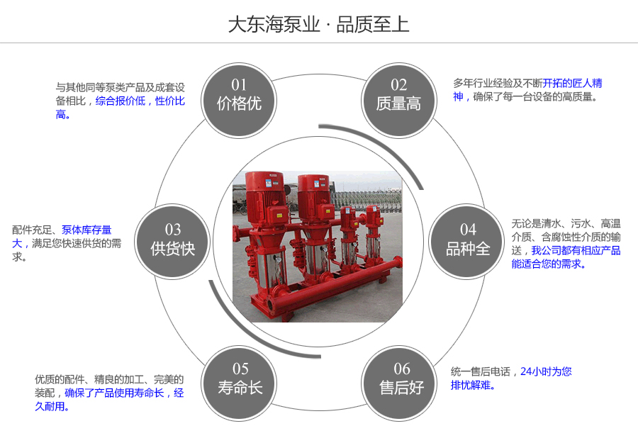 大东海泵业气压消防给水设备质量保证图